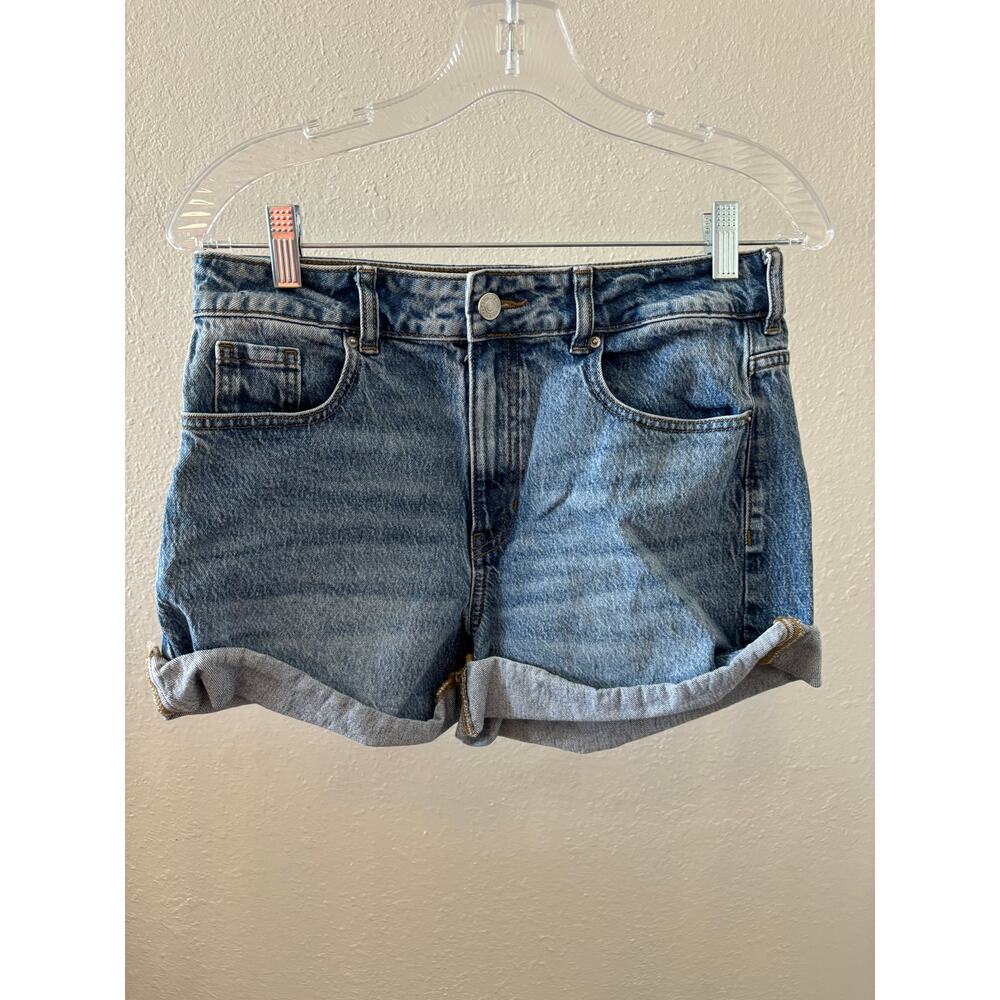 Pacsun Stretch Mom Short Size 27 Blue Denim
